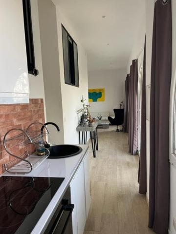 Superbe Appartement Grande Corniche Vue Sur Mer Nice A 4 Min Du Centre Ville Bagian luar foto