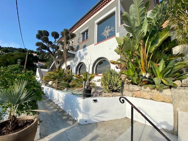 Superbe Appartement Grande Corniche Vue Sur Mer Nice A 4 Min Du Centre Ville Bagian luar foto
